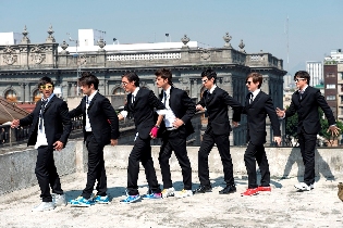 Grabación del videoclip Ya te Conseguí de Atrévete a Soñar